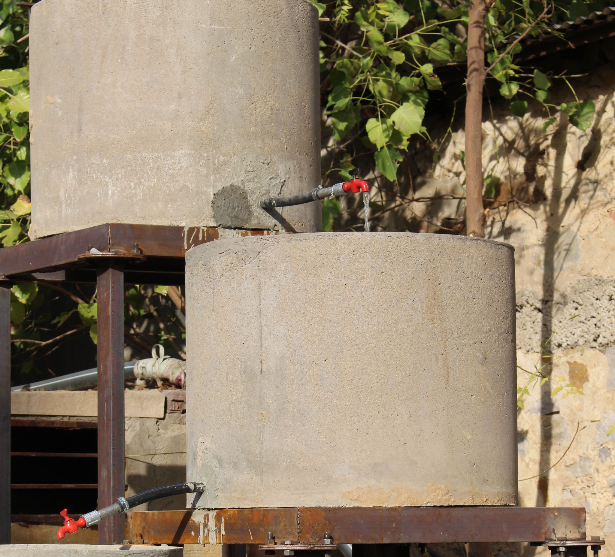 And….we have water—clear water!