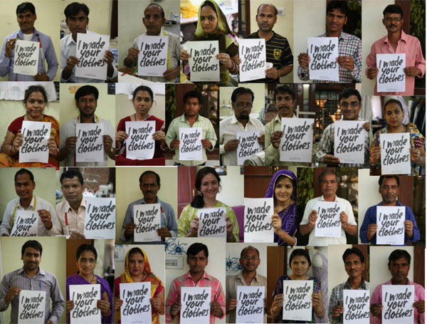 Revolution is - Knowing WHO MADE YOUR CLOTHES