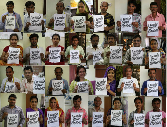 Revolution is - Knowing WHO MADE YOUR CLOTHES