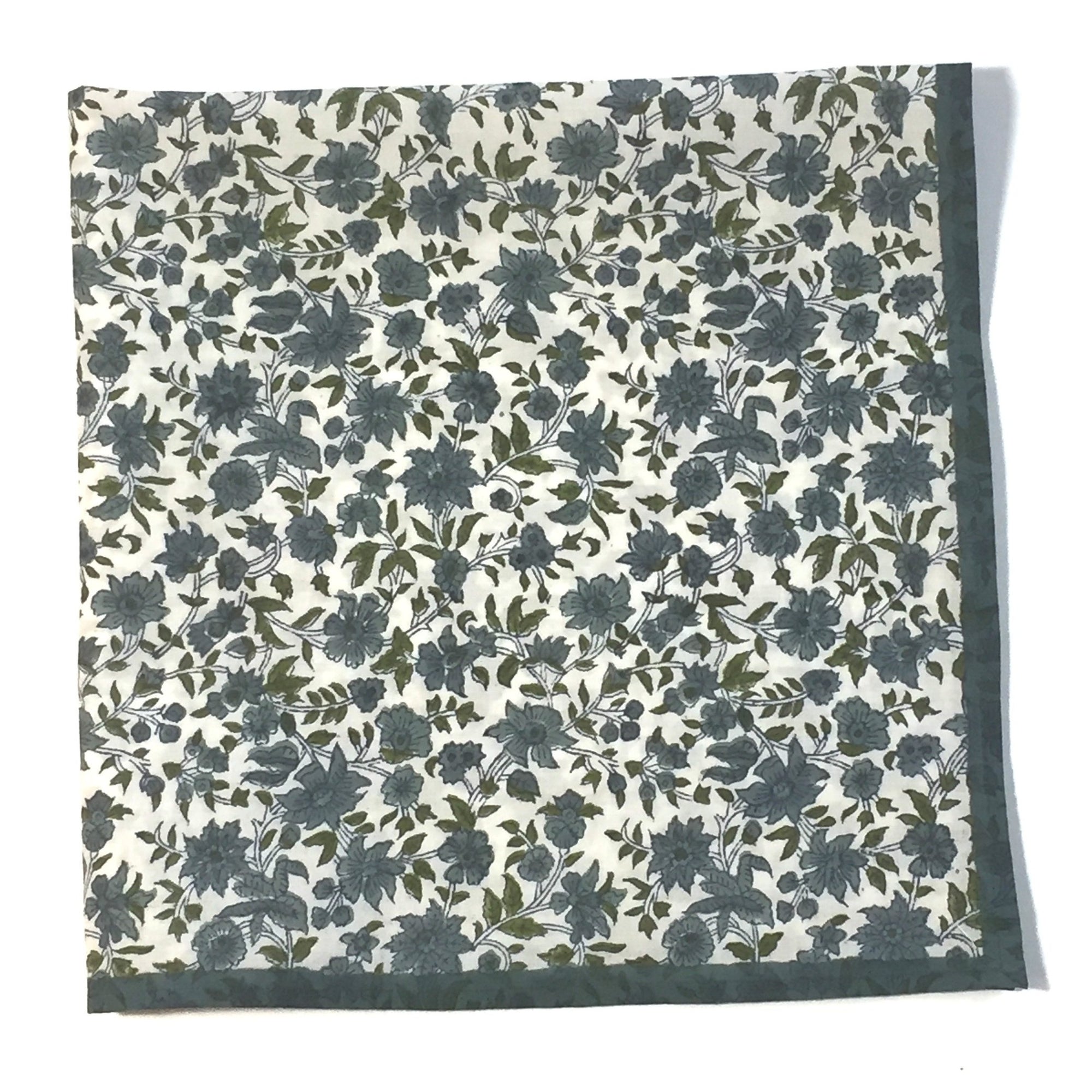Bandana in Hand Block Print - Nina Woods