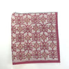 Cotton/Silk Handkerchief in Hand Block Print - Keyla print